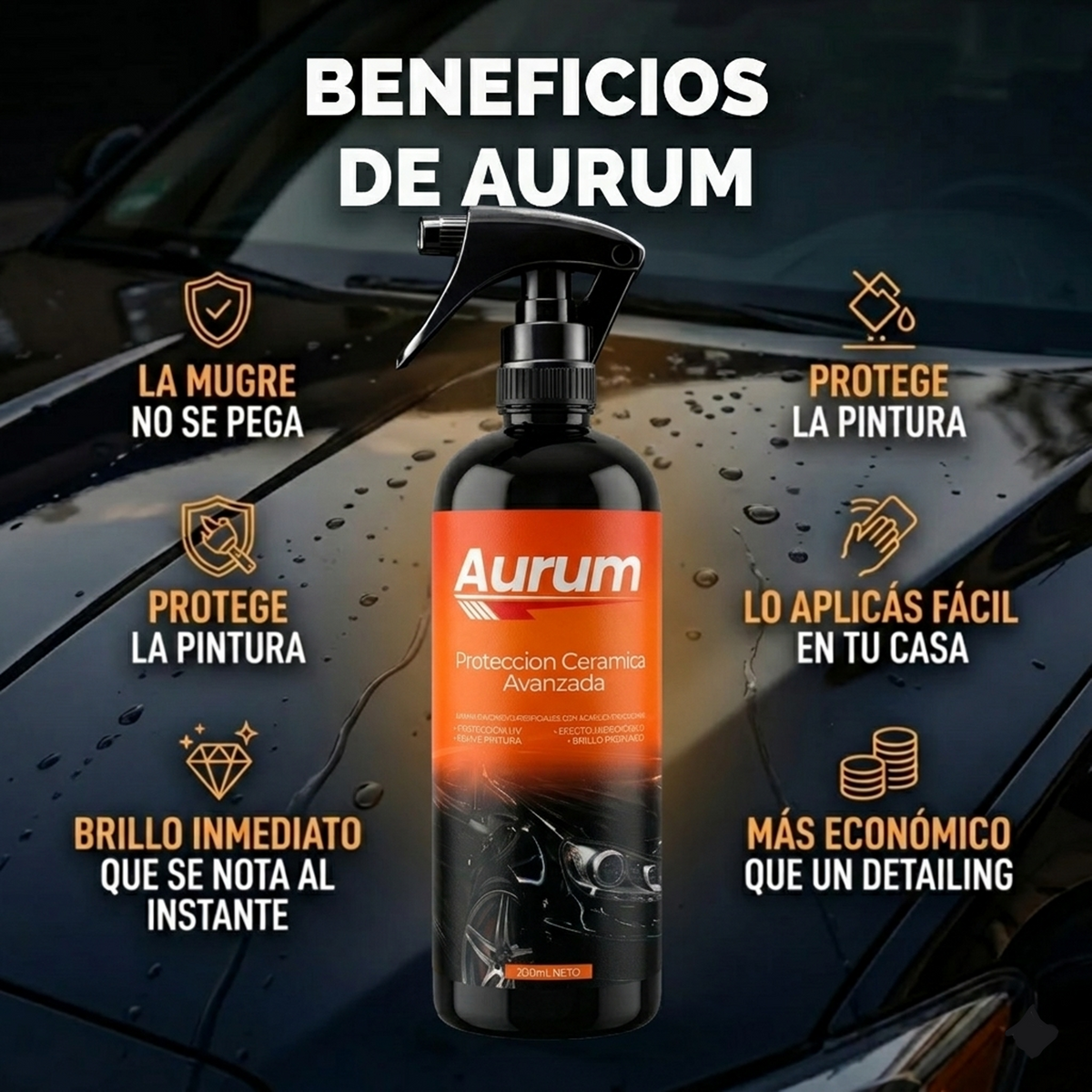 AURUM Protección Cerámica Avanzada