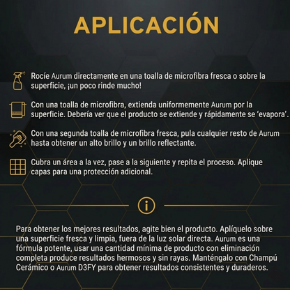 AURUM Protección Cerámica Avanzada